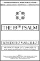 19th Psalm SATB choral sheet music cover